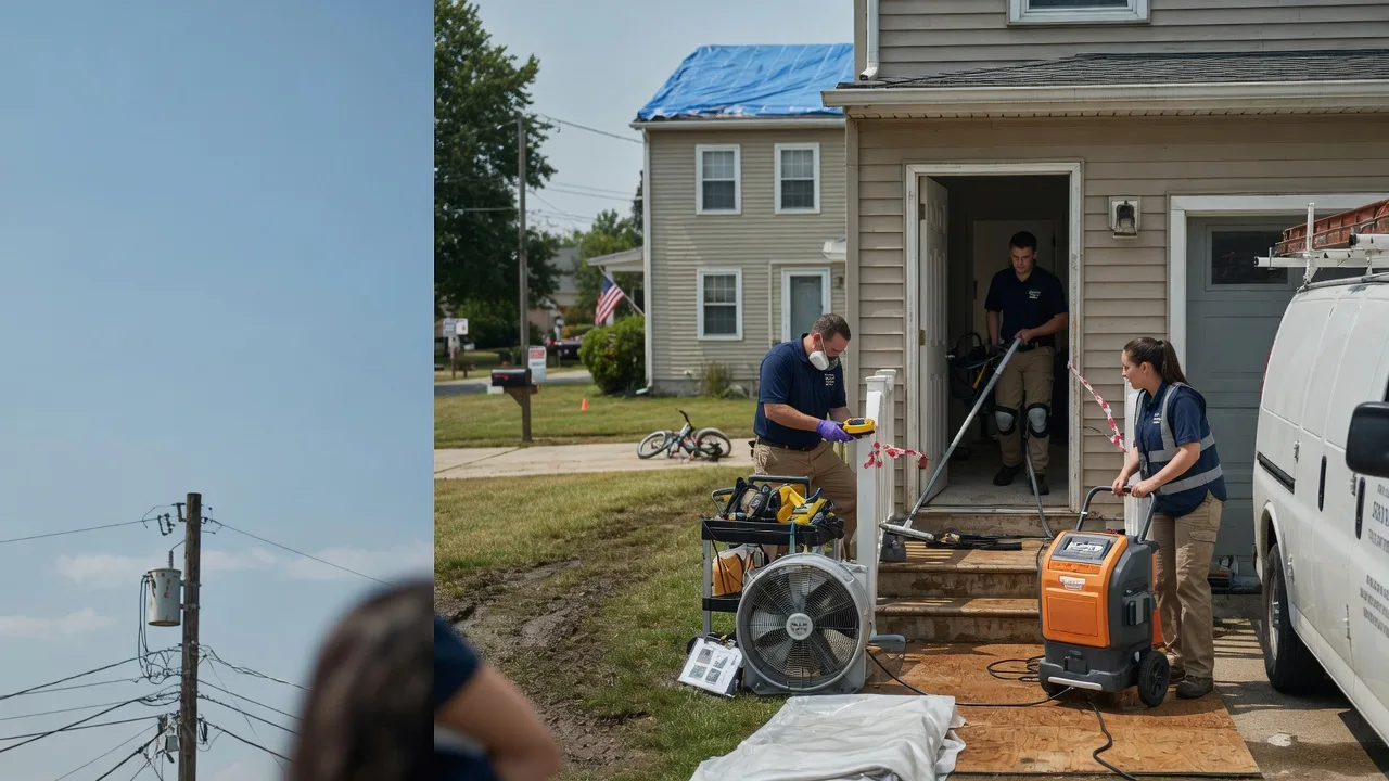 Water Damage Repair in Zaleski, OH near me